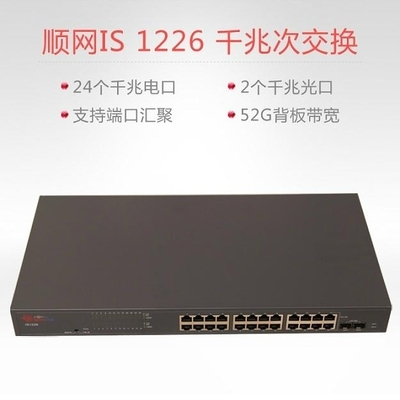 网维大师分换机IS1226 贸易商在智慧网络中的助燃器与技术解读